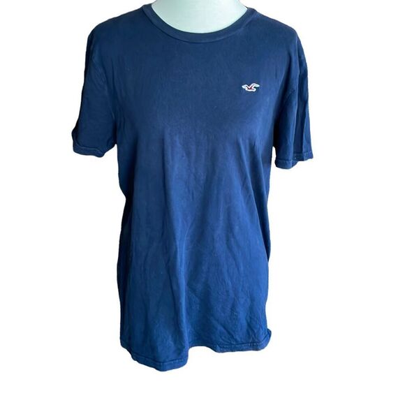 Hollister Must-Have Collection Navy Blue Shortsleeve T-Shirt M - Picture 1 of 8